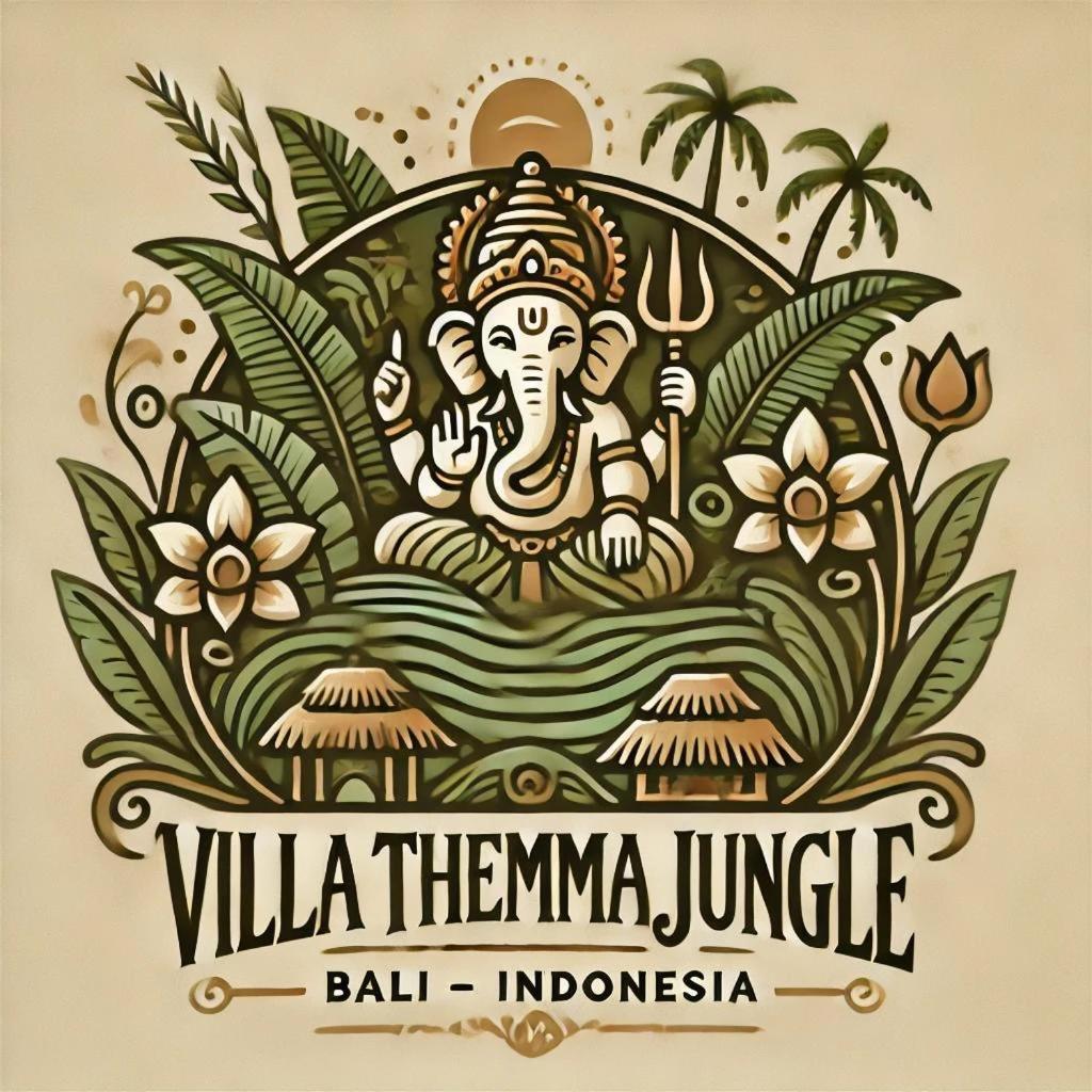 Villa Themma Jungle - Sumptuous 3Br Luxury Villa With Majestic Jungle View North Of Ubud Exteriér fotografie