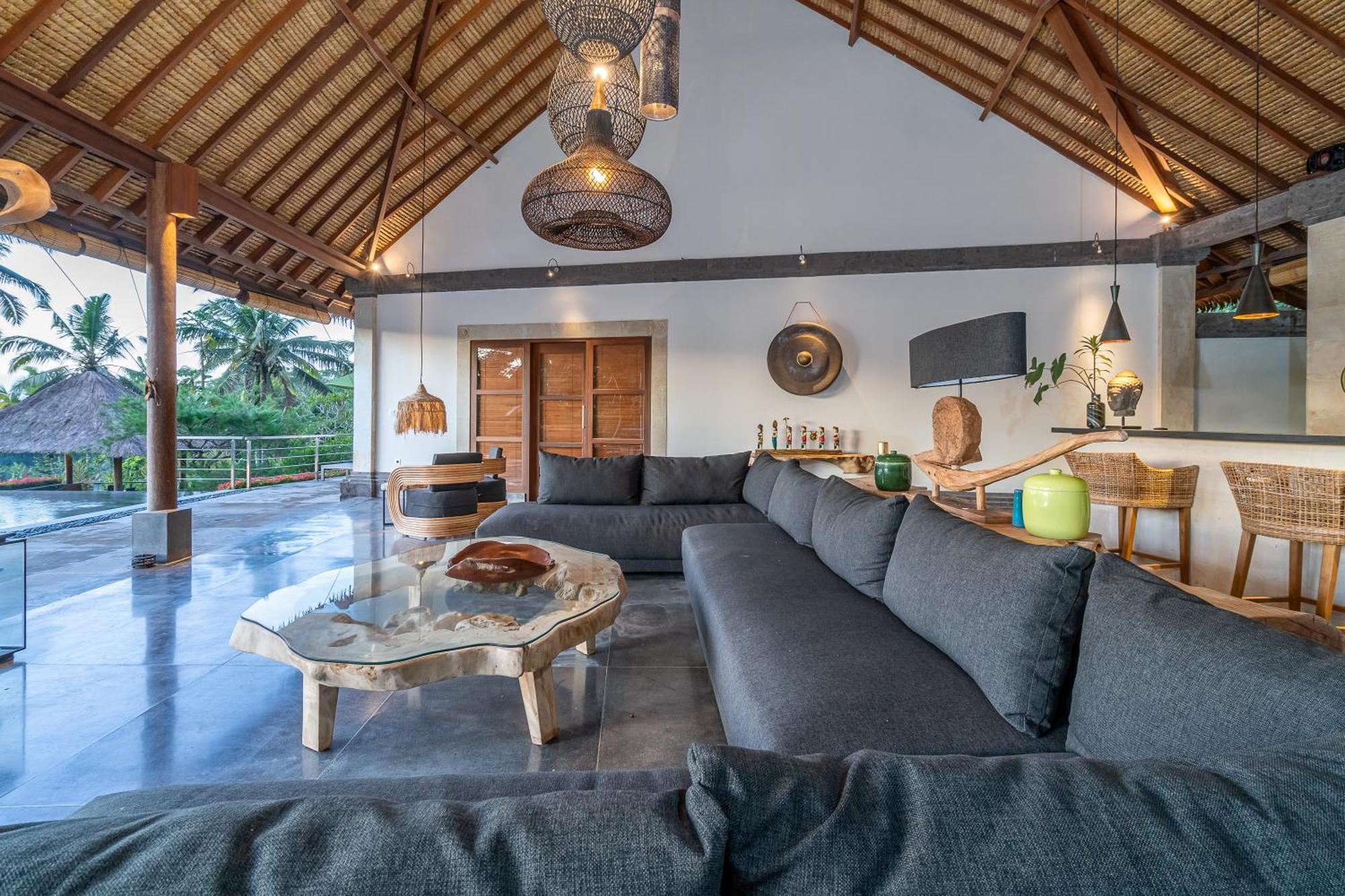 Villa Themma Jungle - Sumptuous 3Br Luxury Villa With Majestic Jungle View North Of Ubud Exteriér fotografie
