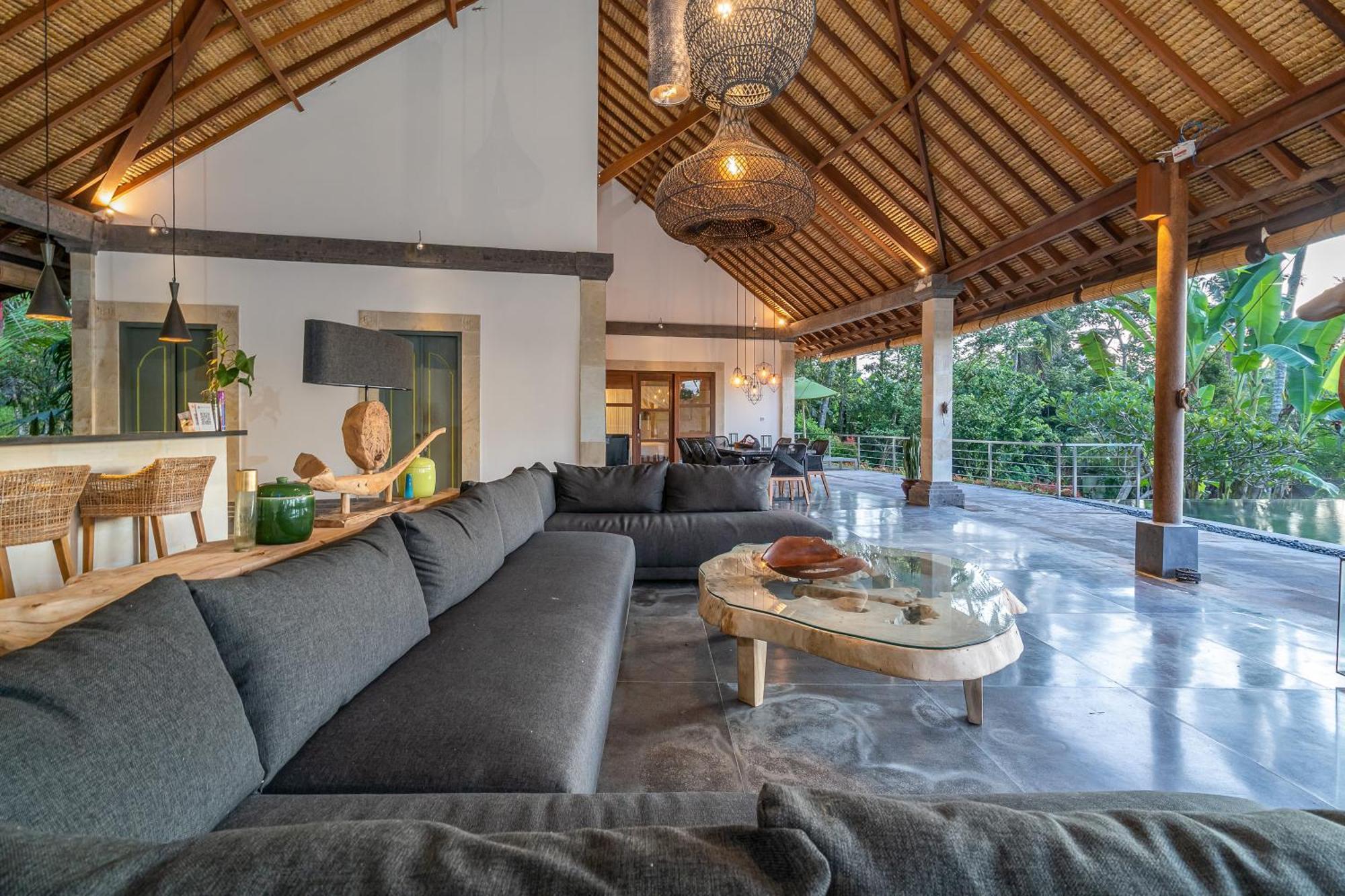 Villa Themma Jungle - Sumptuous 3Br Luxury Villa With Majestic Jungle View North Of Ubud Exteriér fotografie