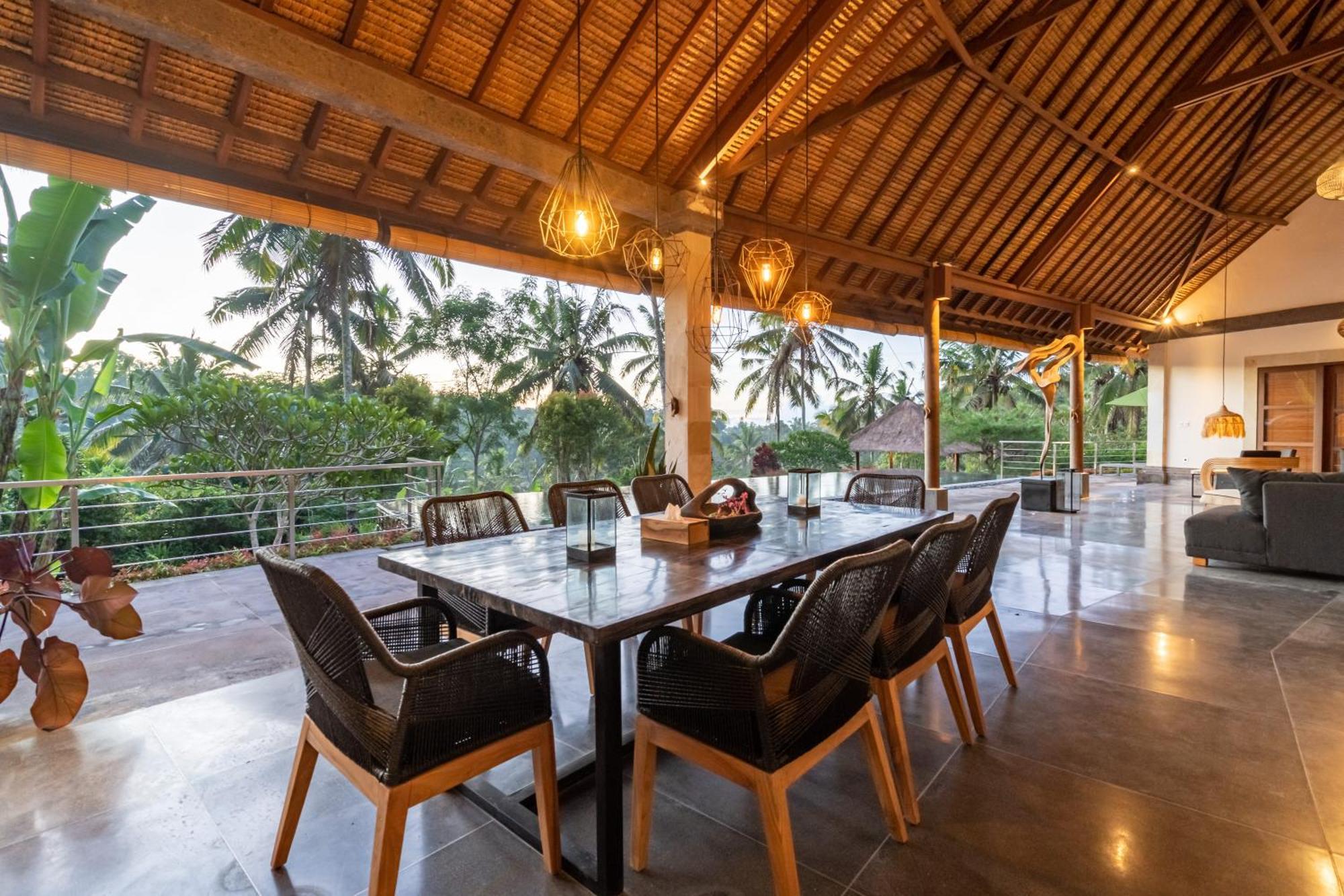 Villa Themma Jungle - Sumptuous 3Br Luxury Villa With Majestic Jungle View North Of Ubud Exteriér fotografie